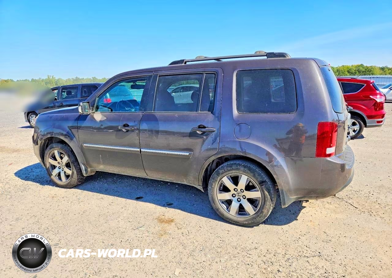 2012 Honda Pilot Touring VIN:5FNYF4H93CB019627 - 2