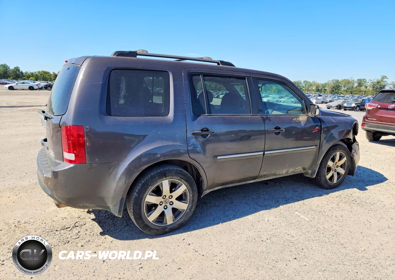 2012 Honda Pilot Touring VIN:5FNYF4H93CB019627 - 3