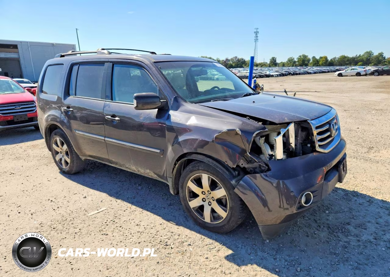 2012 Honda Pilot Touring VIN:5FNYF4H93CB019627 - 4