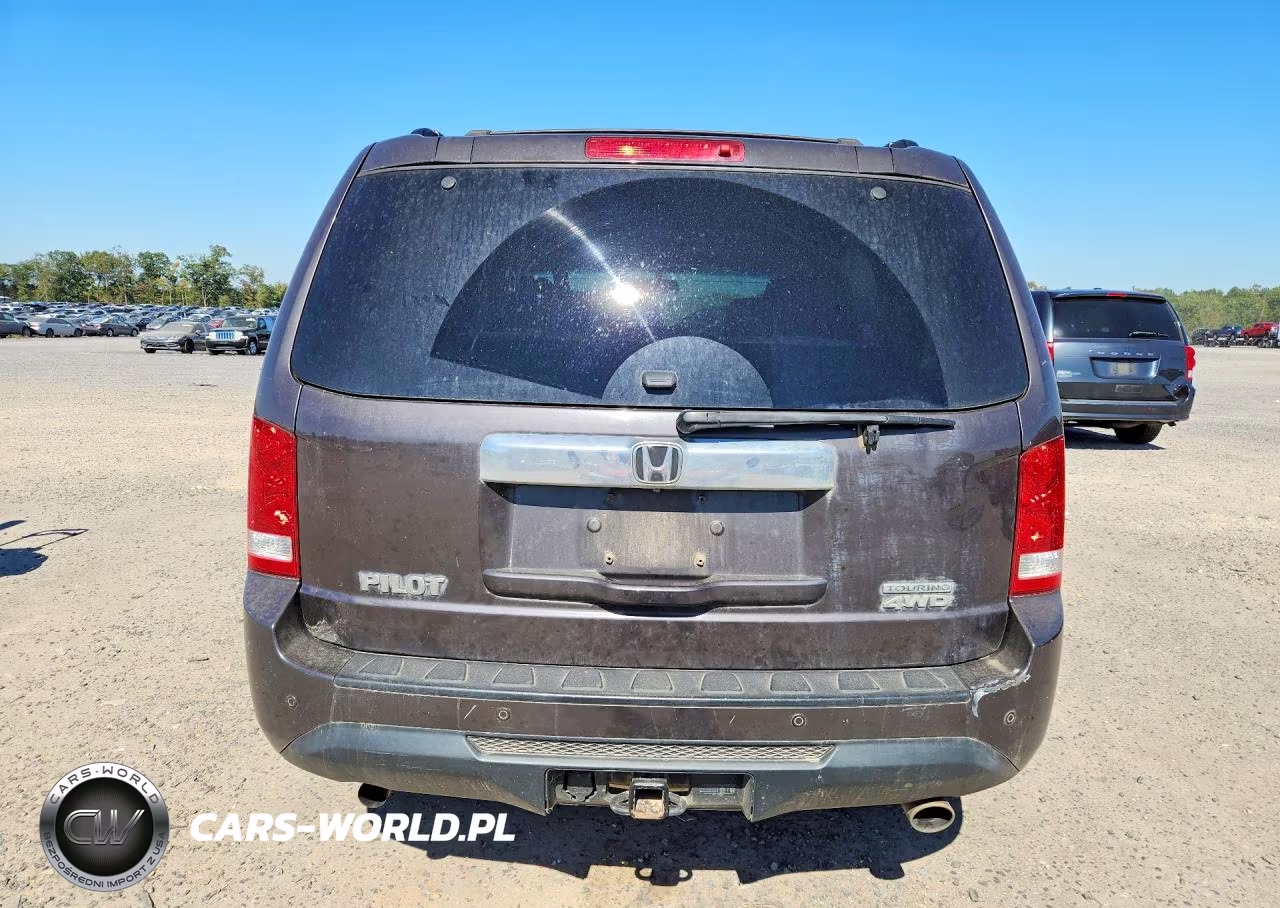 2012 Honda Pilot Touring VIN:5FNYF4H93CB019627 - 6