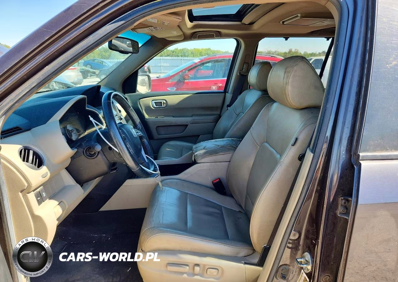 2012 Honda Pilot Touring VIN:5FNYF4H93CB019627 - 7