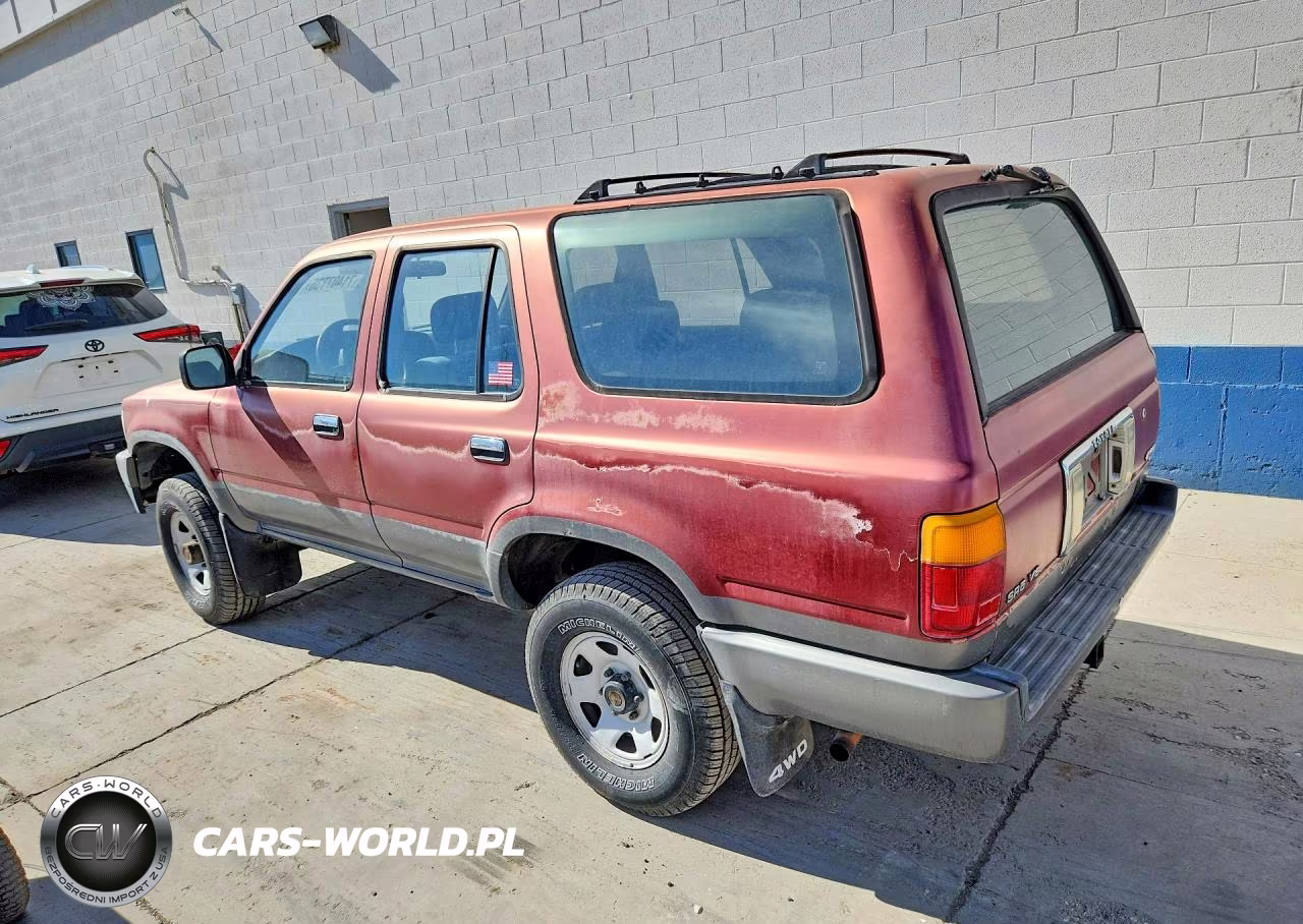 1990 Toyota 4Runner Sr5 V6 VIN:JT3VN39W0L0020077 - 2
