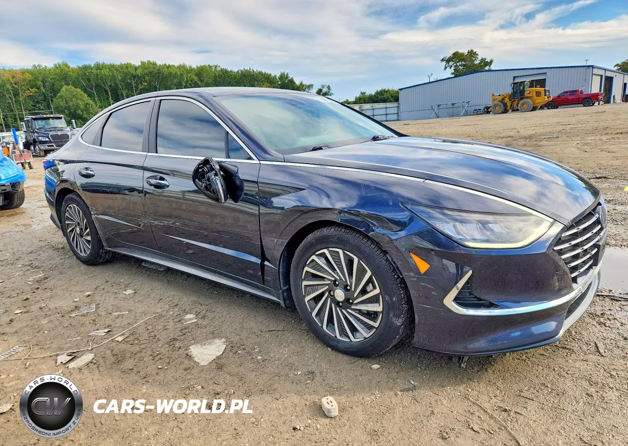 2021 Hyundai Sonata Hybrid Sel VIN:KMHL34JJ4MA024350 - 4