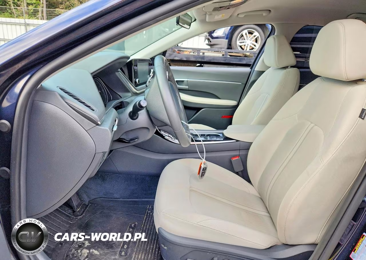 2021 Hyundai Sonata Hybrid Sel VIN:KMHL34JJ4MA024350 - 7