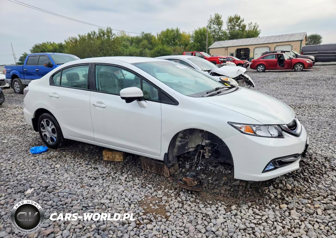 2014 Honda Civic Hybrid L VIN:19XFB4F31EE001329 - 4