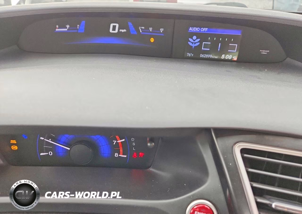 2014 Honda Civic Hybrid L VIN:19XFB4F31EE001329 - 9