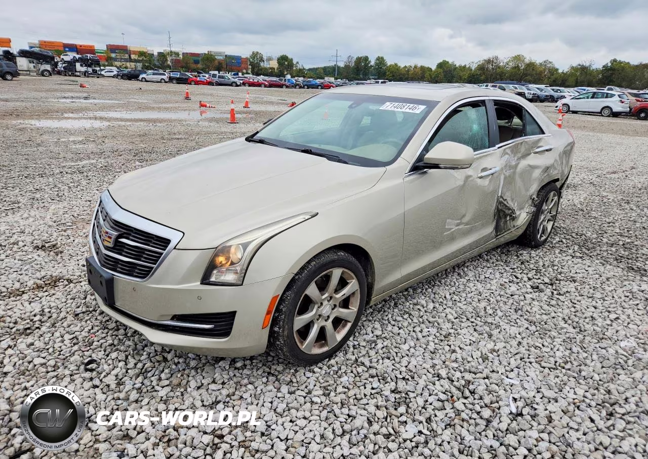 2015 Cadillac Ats Luxury VIN:1G6AH5RXXF0102332 - 1