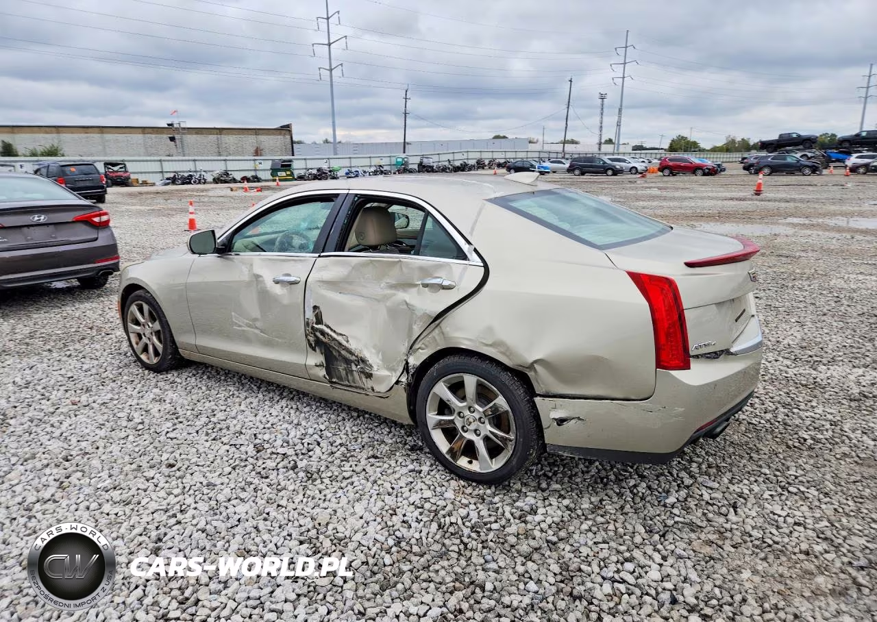 2015 Cadillac Ats Luxury VIN:1G6AH5RXXF0102332 - 2
