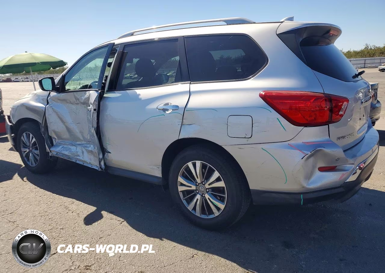 2019 Nissan Pathfinder Sv VIN:5N1DR2MN4KC606536 - 2
