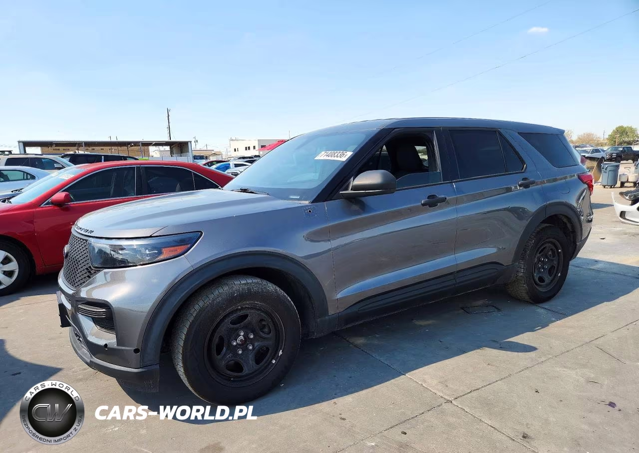 2022 Ford Explorer Police Interceptor VIN:1FM5K8AC1NGC23861 - 1
