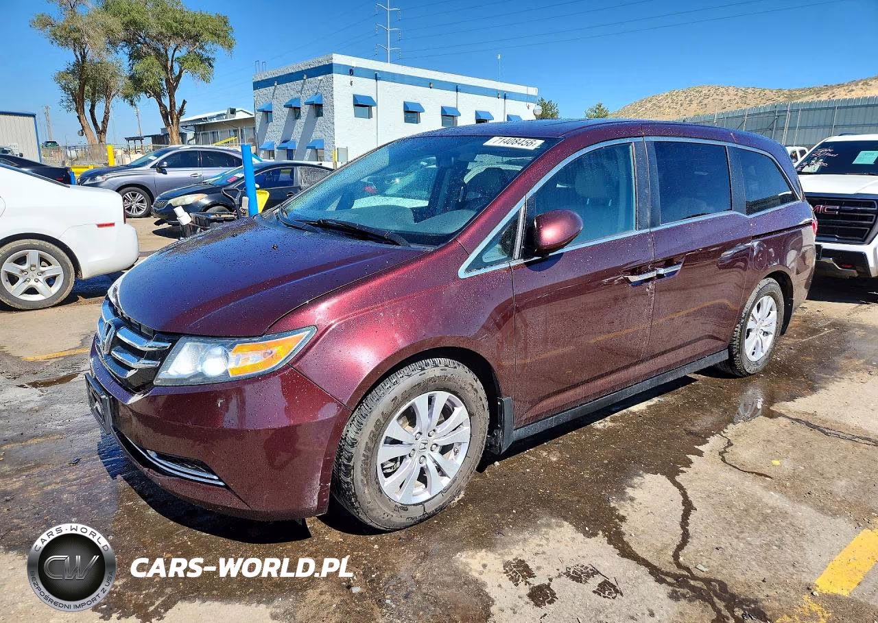 2014 Honda Odyssey Exl VIN:5FNRL5H64EB070632 - 1