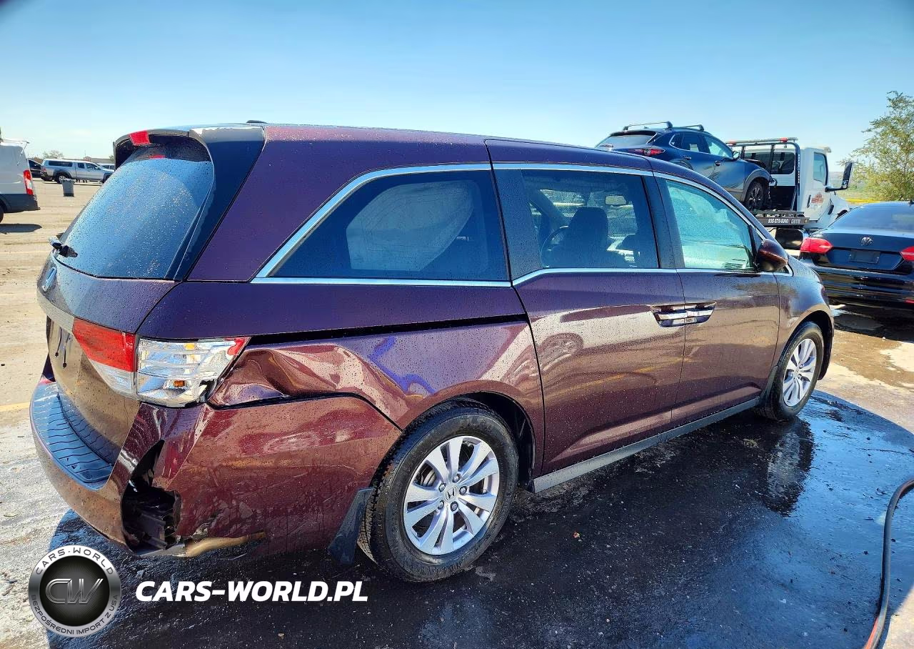 2014 Honda Odyssey Exl VIN:5FNRL5H64EB070632 - 3