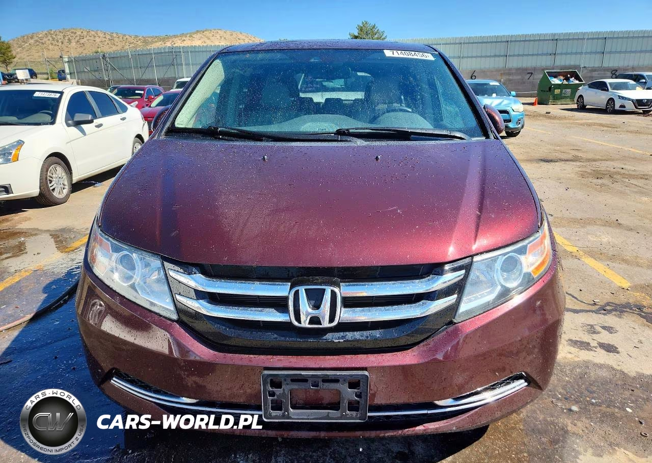2014 Honda Odyssey Exl VIN:5FNRL5H64EB070632 - 5