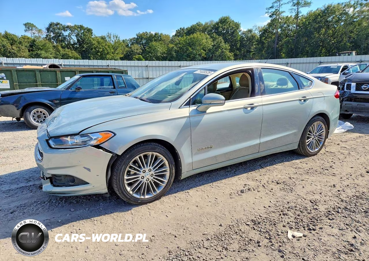 2013 Ford Fusion Se Hybrid