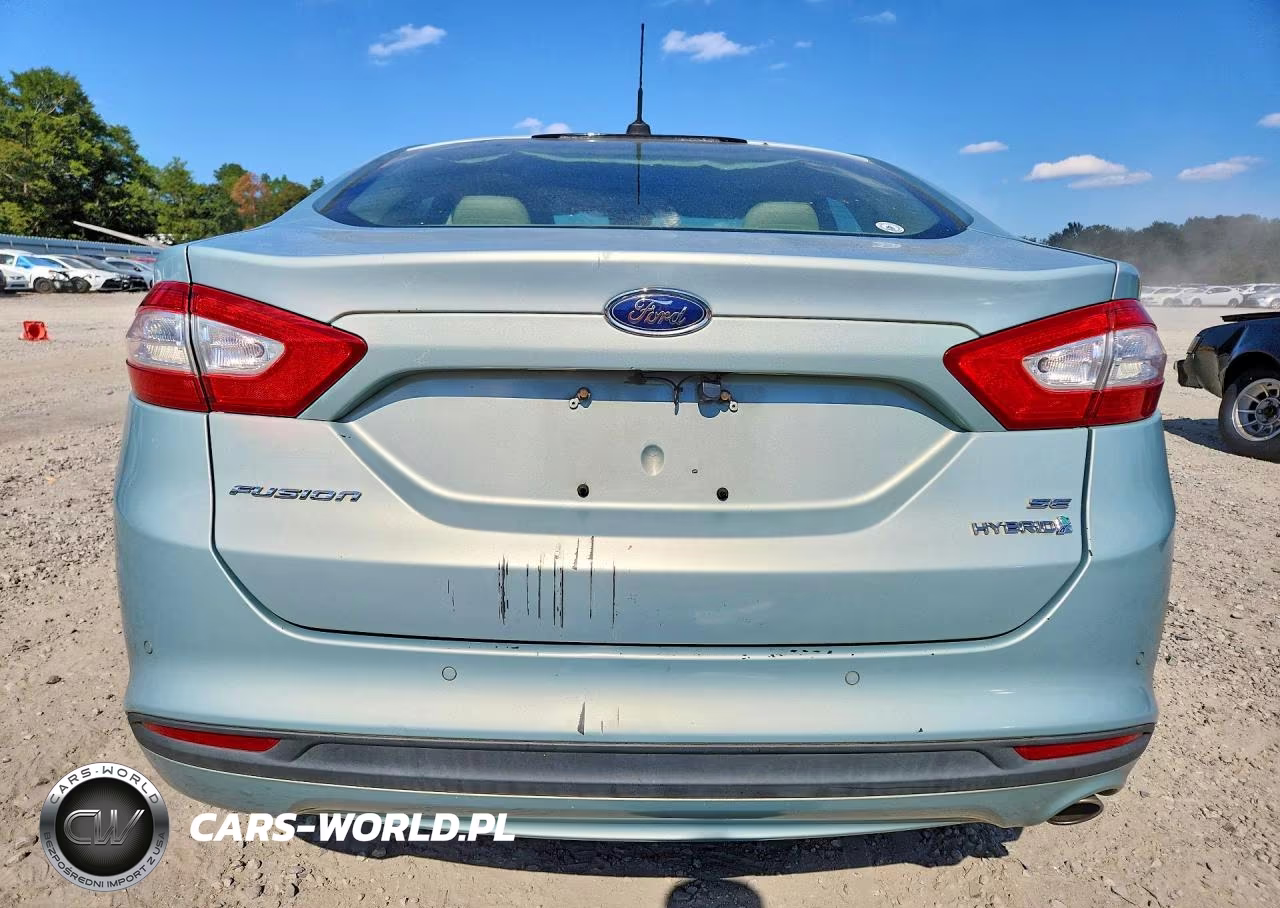 2013 Ford Fusion Se Hybrid VIN:3FA6P0LU8DR105546 - 6