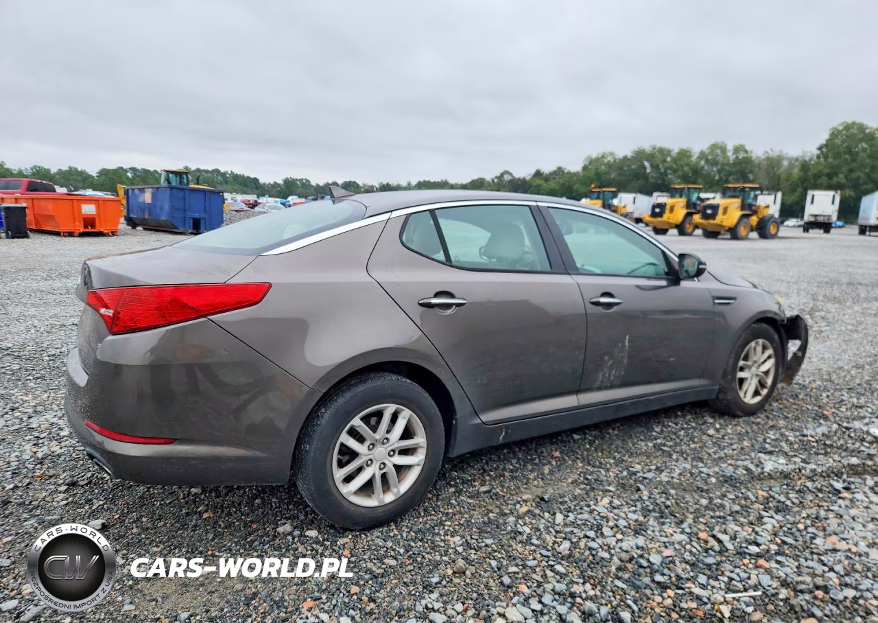 2012 Kia Optima Lx VIN:5XXGM4A75CG071820 - 3