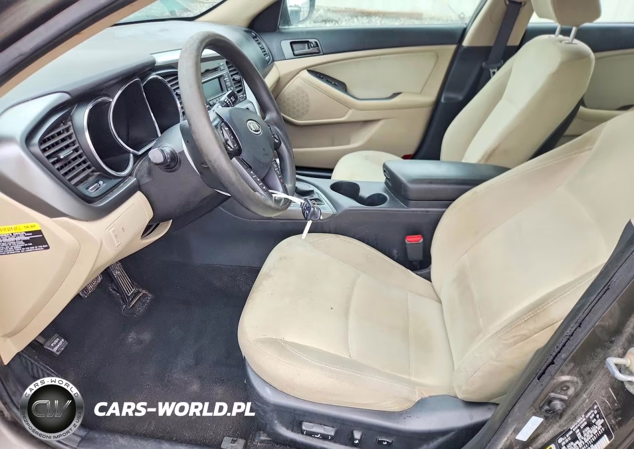 2012 Kia Optima Lx VIN:5XXGM4A75CG071820 - 7