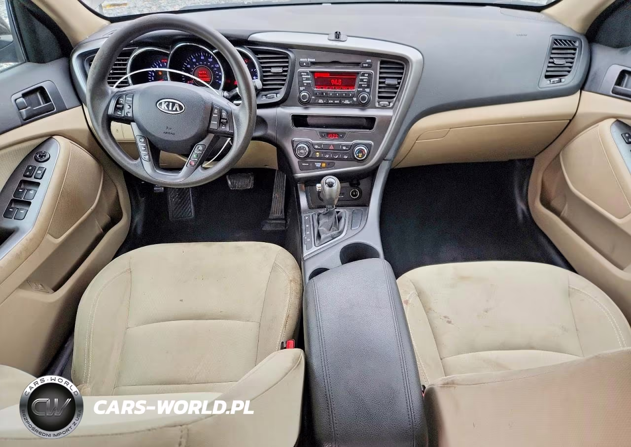 2012 Kia Optima Lx VIN:5XXGM4A75CG071820 - 8