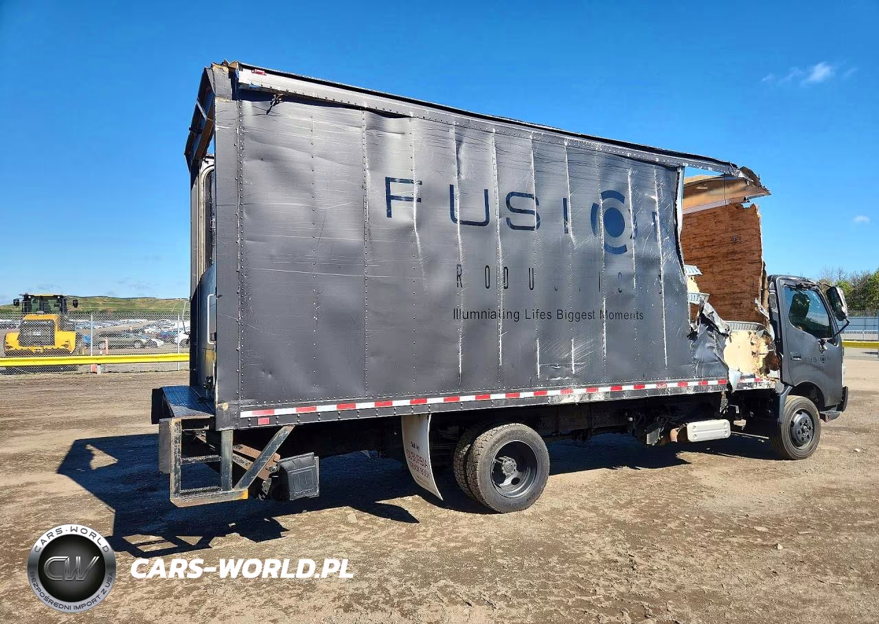2018 Hino 195 Box Truck VIN:JHHSDM2H8JK006493 - 3