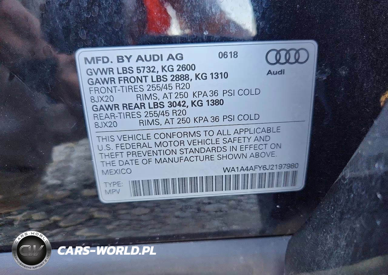 2018 Audi Sq5 Premium Plus VIN:WA1A4AFY6J2197980 - 14