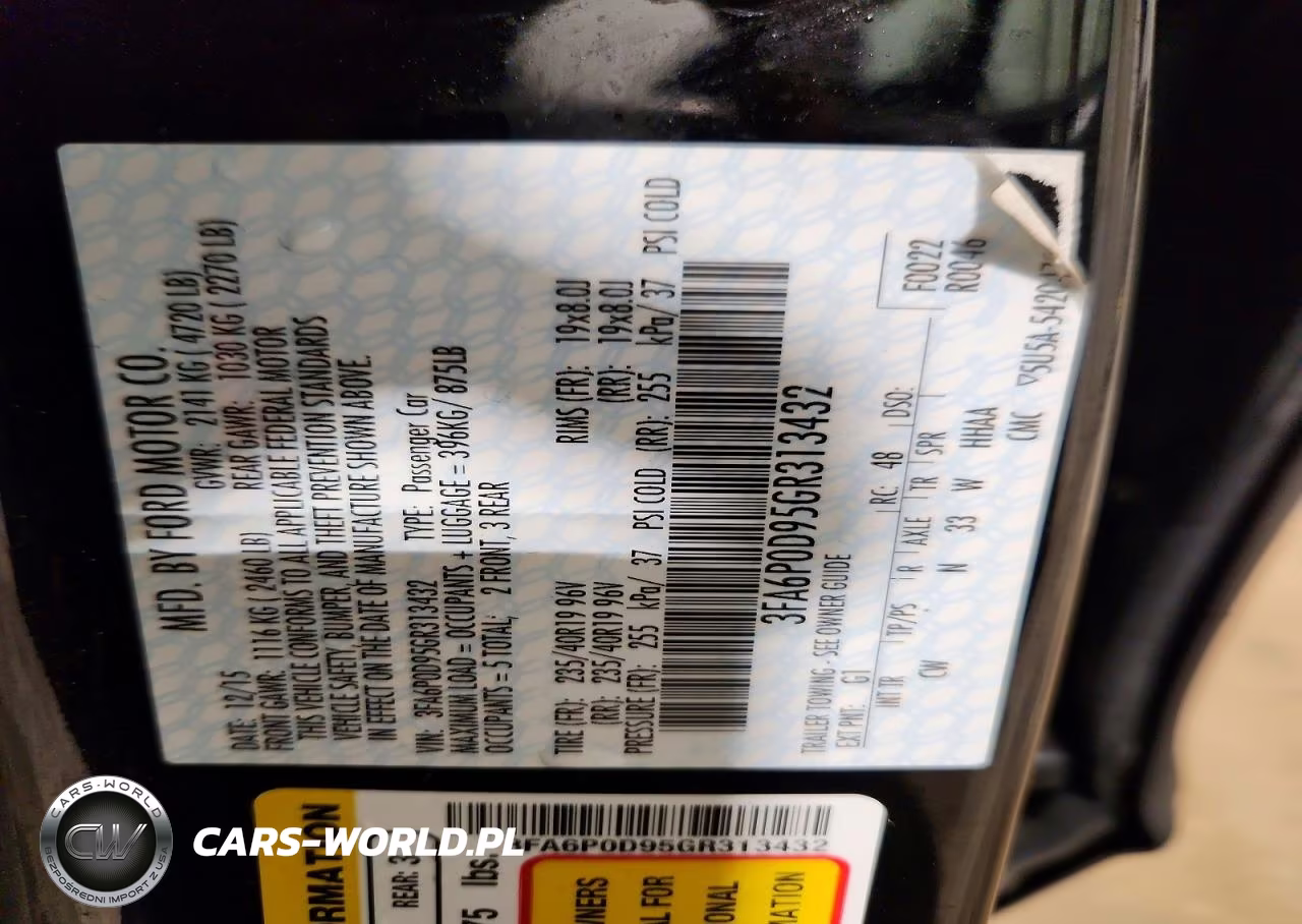 2016 Ford Fusion Titanium VIN:3FA6P0D95GR313432 - 12