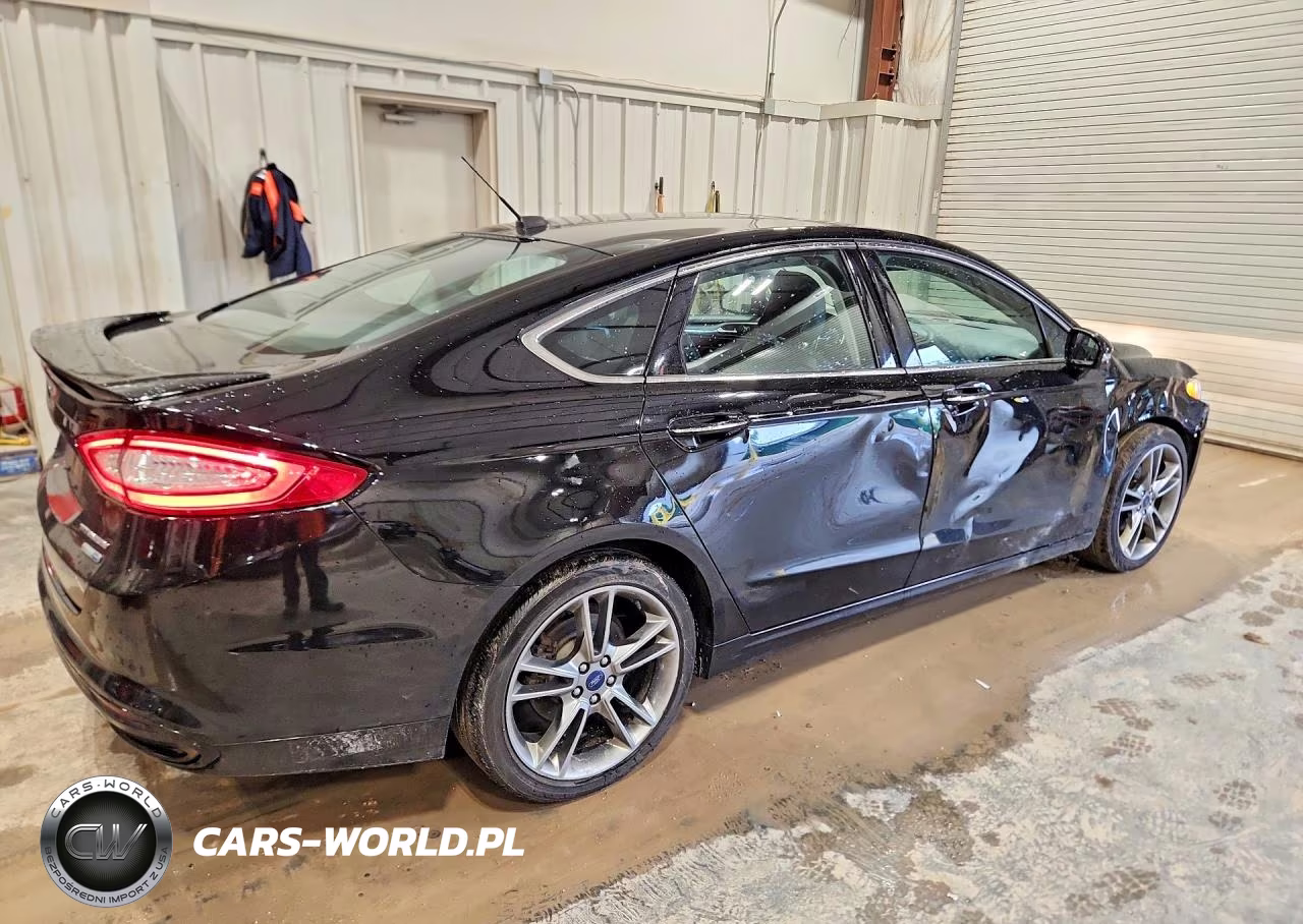 2016 Ford Fusion Titanium VIN:3FA6P0D95GR313432 - 3