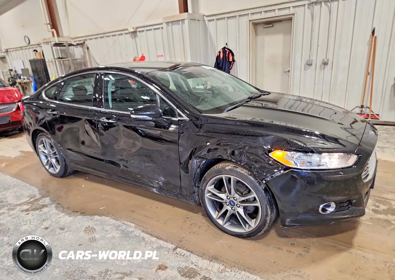 2016 Ford Fusion Titanium VIN:3FA6P0D95GR313432 - 4