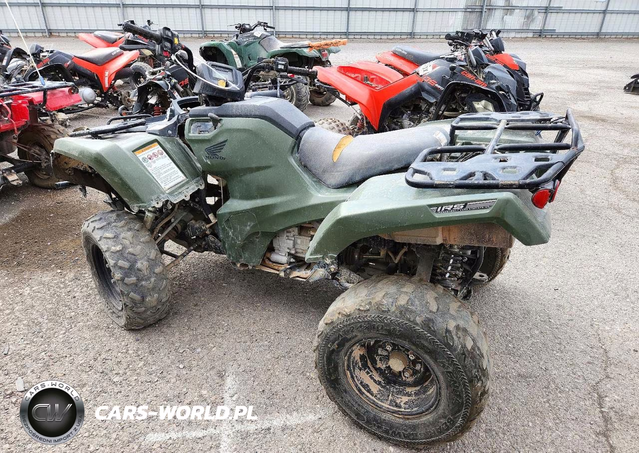 2021 Honda Rancher Atv VIN:1HFTE4703M4600091 - 3