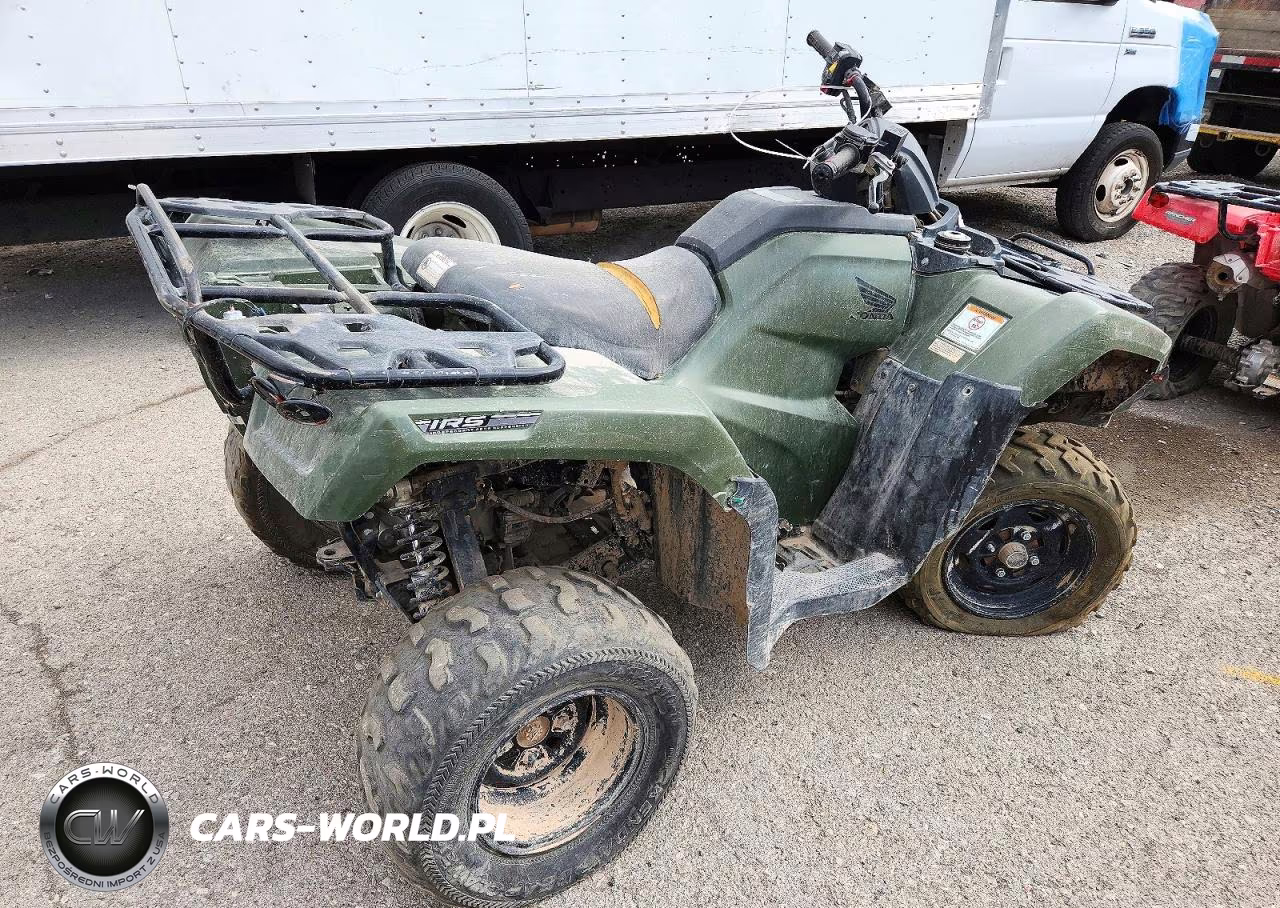 2021 Honda Rancher Atv VIN:1HFTE4703M4600091 - 4