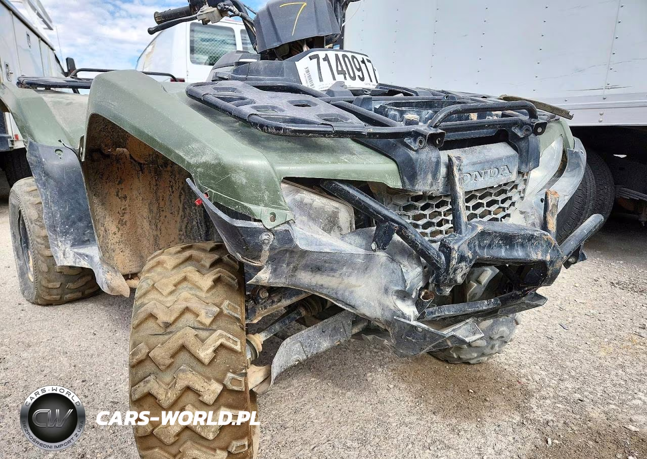 2021 Honda Rancher Atv VIN:1HFTE4703M4600091 - 9
