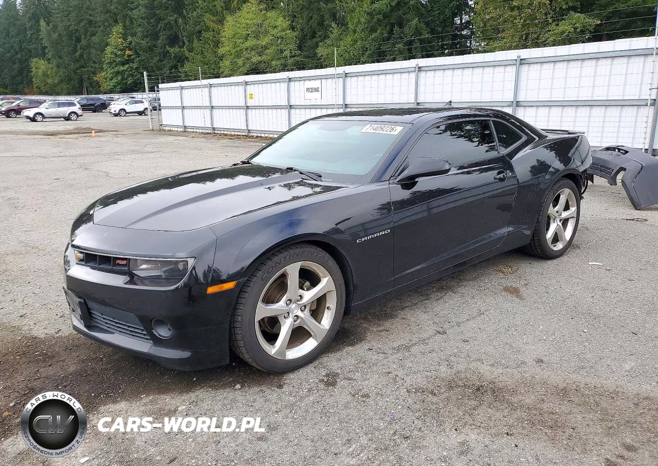 2014 Chevrolet Camaro Lt VIN:2G1FC1E32E9181960 - 1