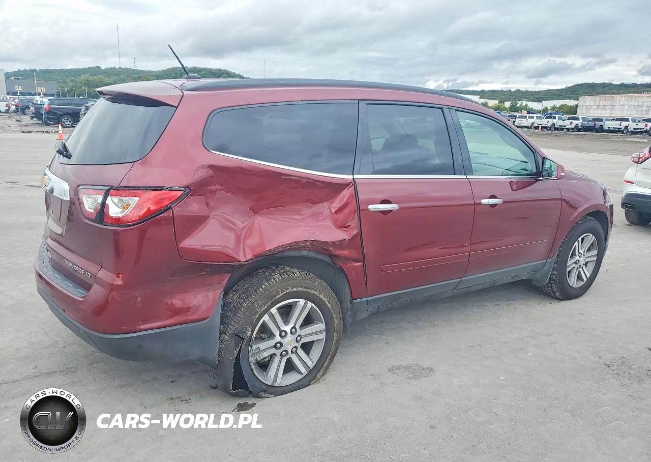 2015 Chevrolet Traverse Lt VIN:1GNKVHKD7FJ148293 - 3