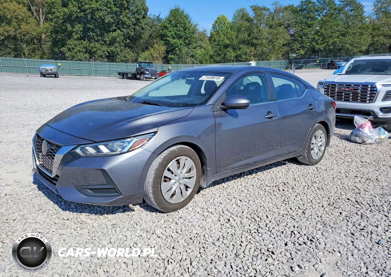 2021 Nissan Sentra S VIN:3N1AB8BV9MY256660 - 1