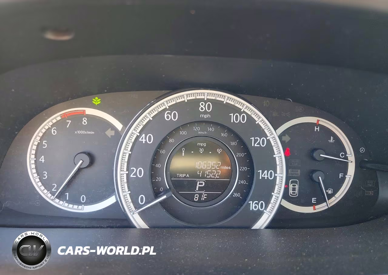 2013 Honda Accord Exl VIN:1HGCR2F81DA015135 - 9