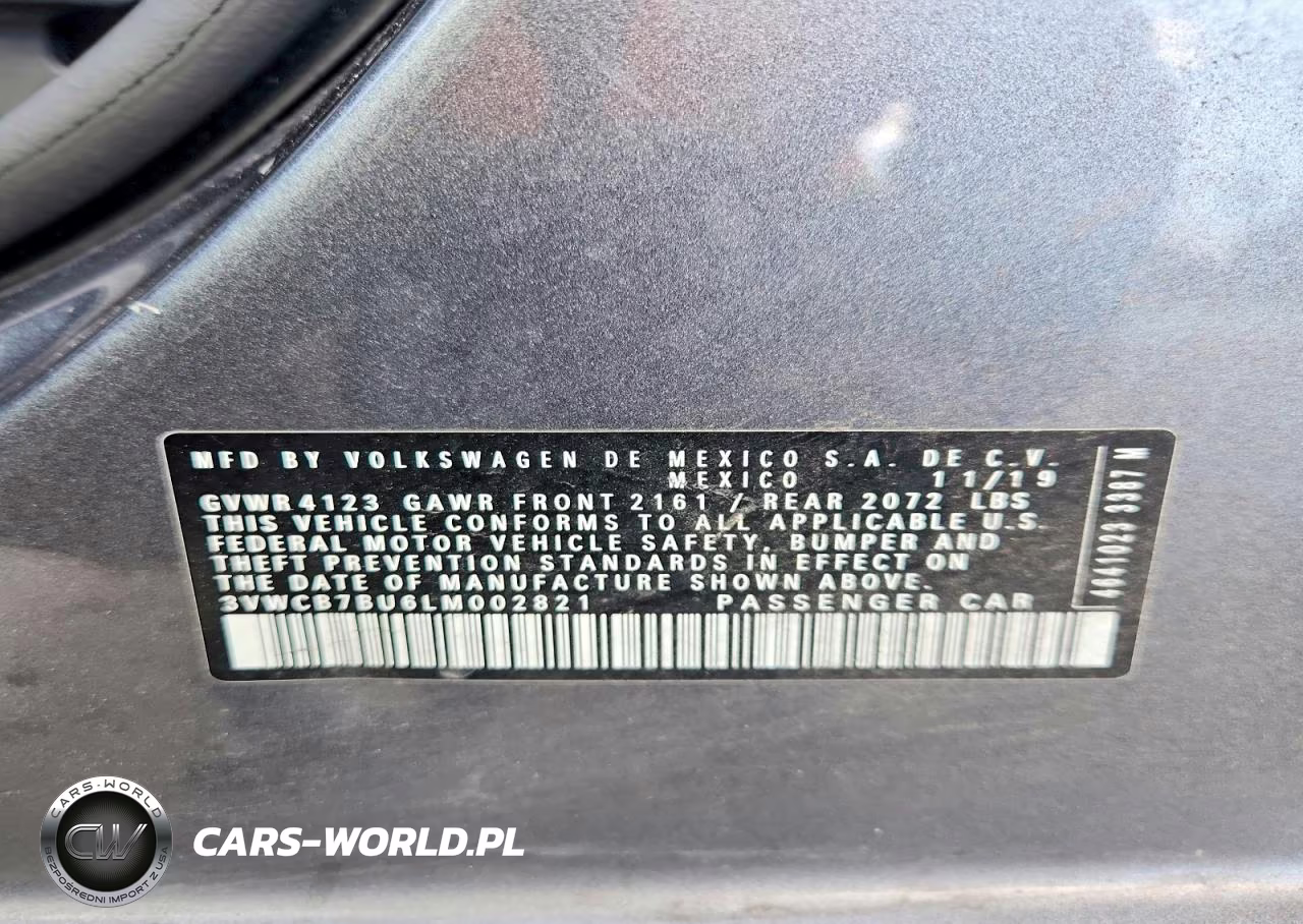 2020 Volkswagen Jetta S VIN:3VWCB7BU6LM002821 - 13