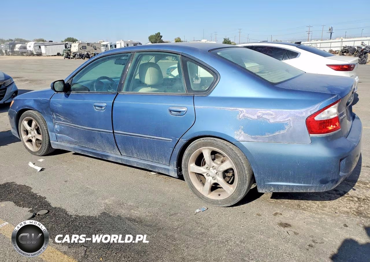 2008 Subaru Legacy 2.5I VIN:4S3BL616487222078 - 2