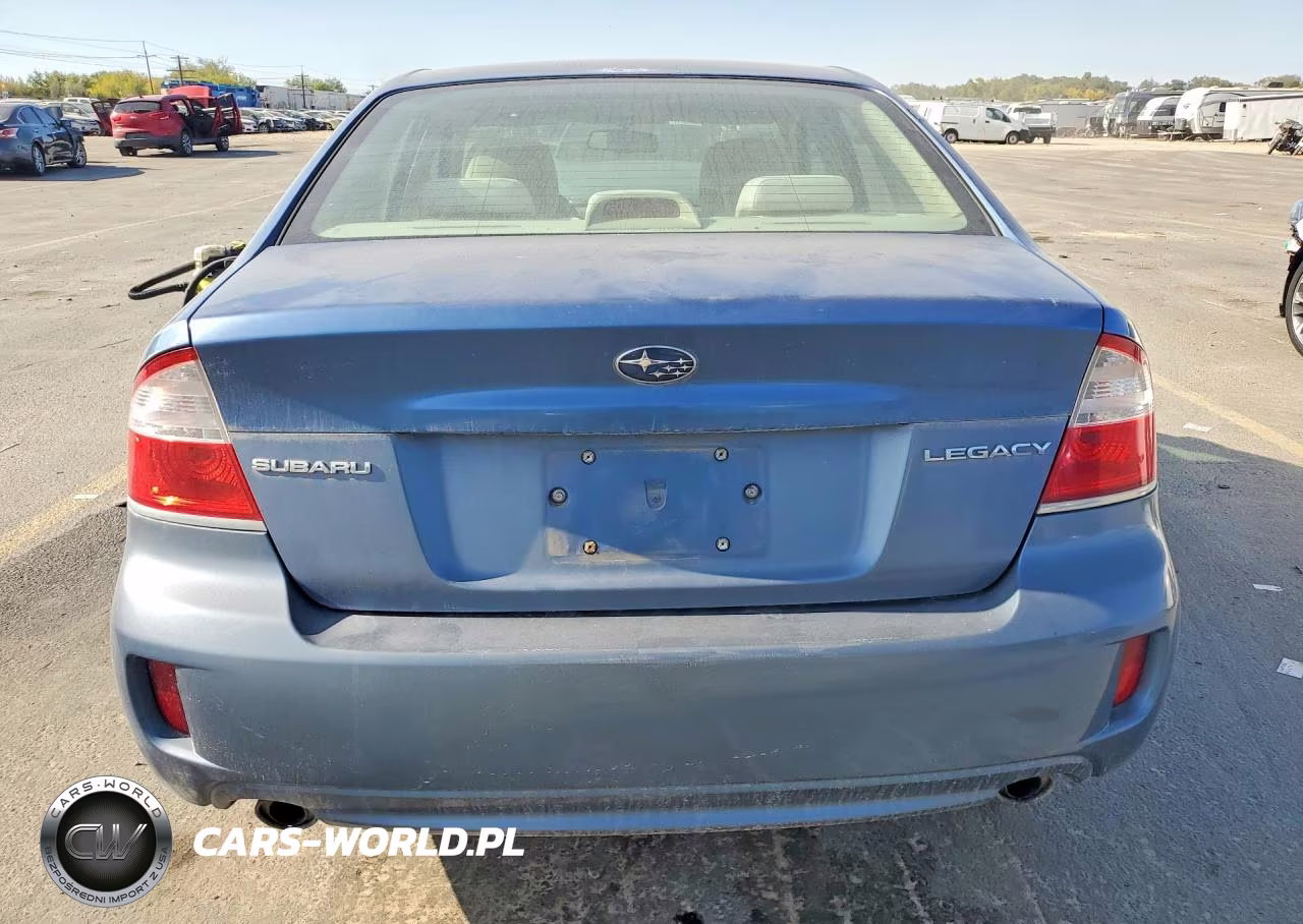 2008 Subaru Legacy 2.5I VIN:4S3BL616487222078 - 6