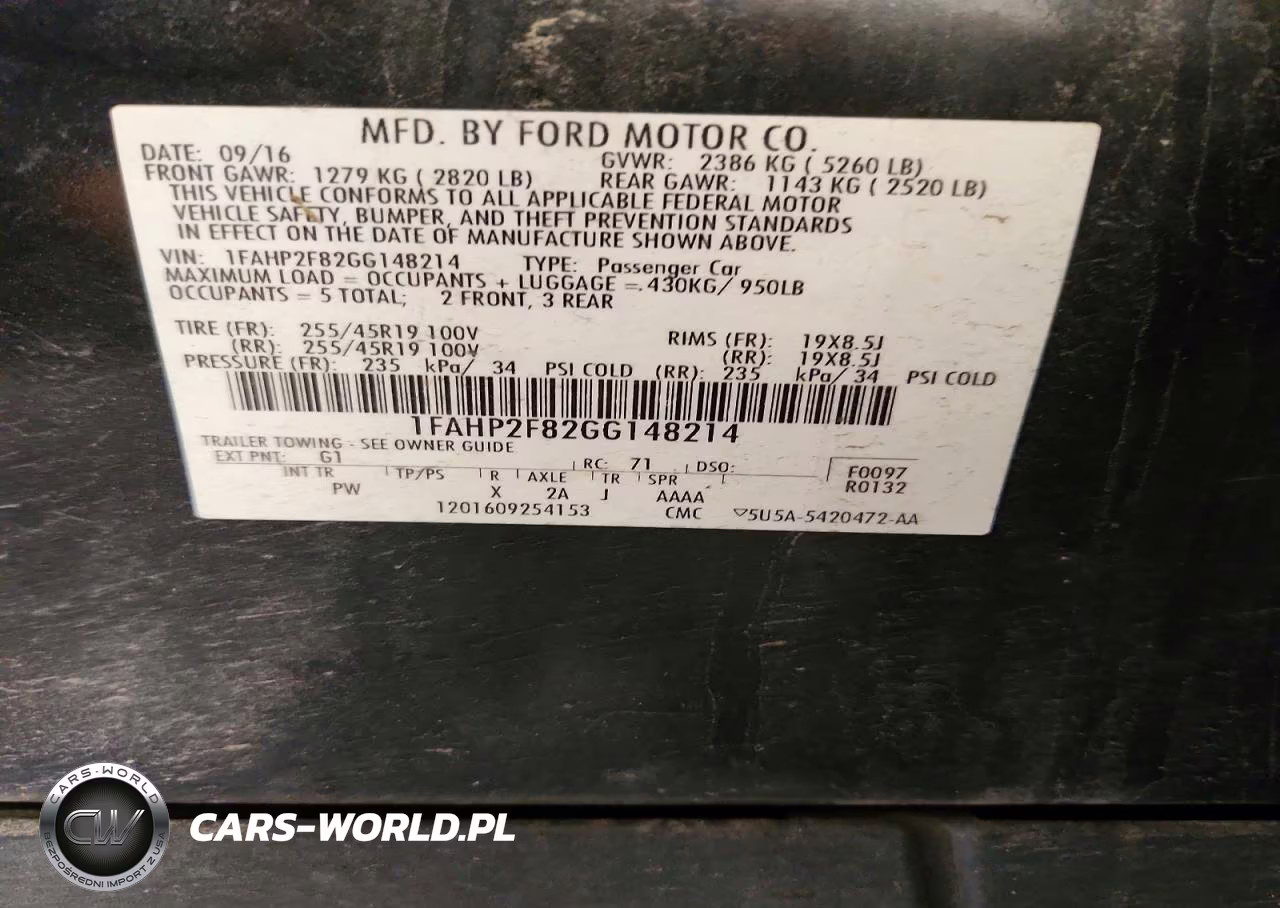 2016 Ford Taurus Limited VIN:1FAHP2F82GG148214 - 12