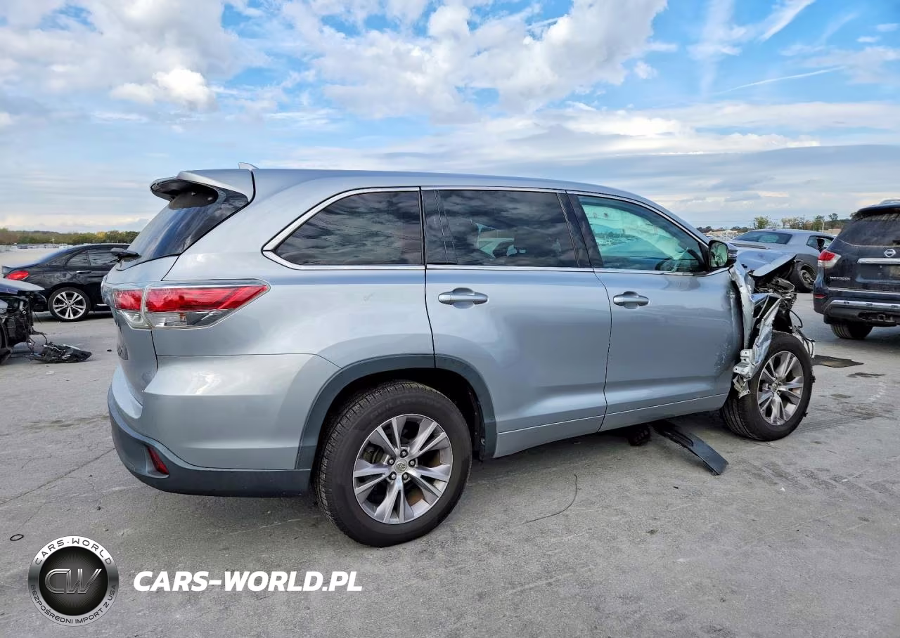 2014 Toyota Highlander Le Plus VIN:5TDZKRFH6ES009941 - 3