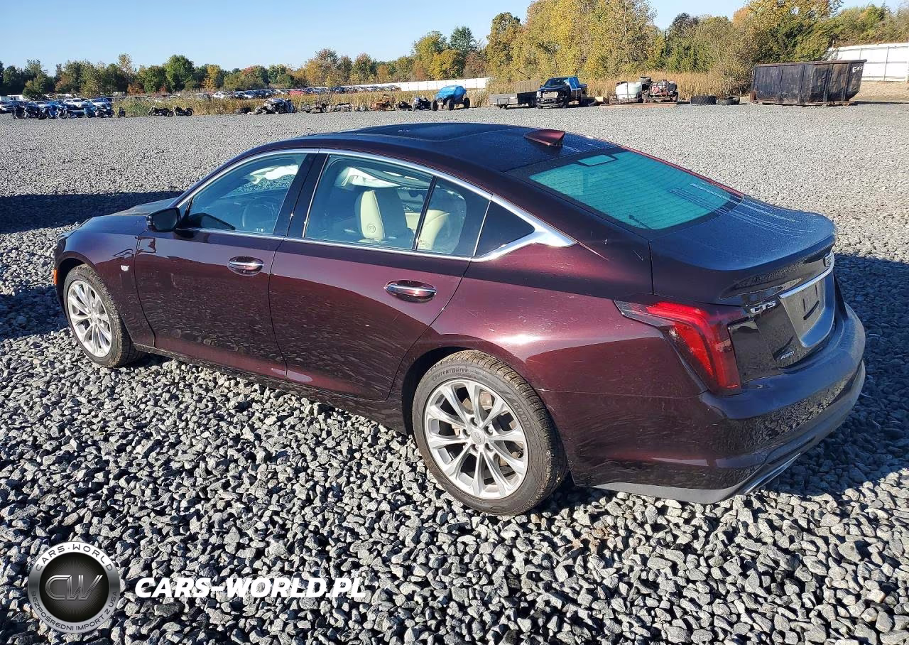 2020 Cadillac Ct5 Premium Luxury VIN:1G6DT5RKXL0122592 - 2