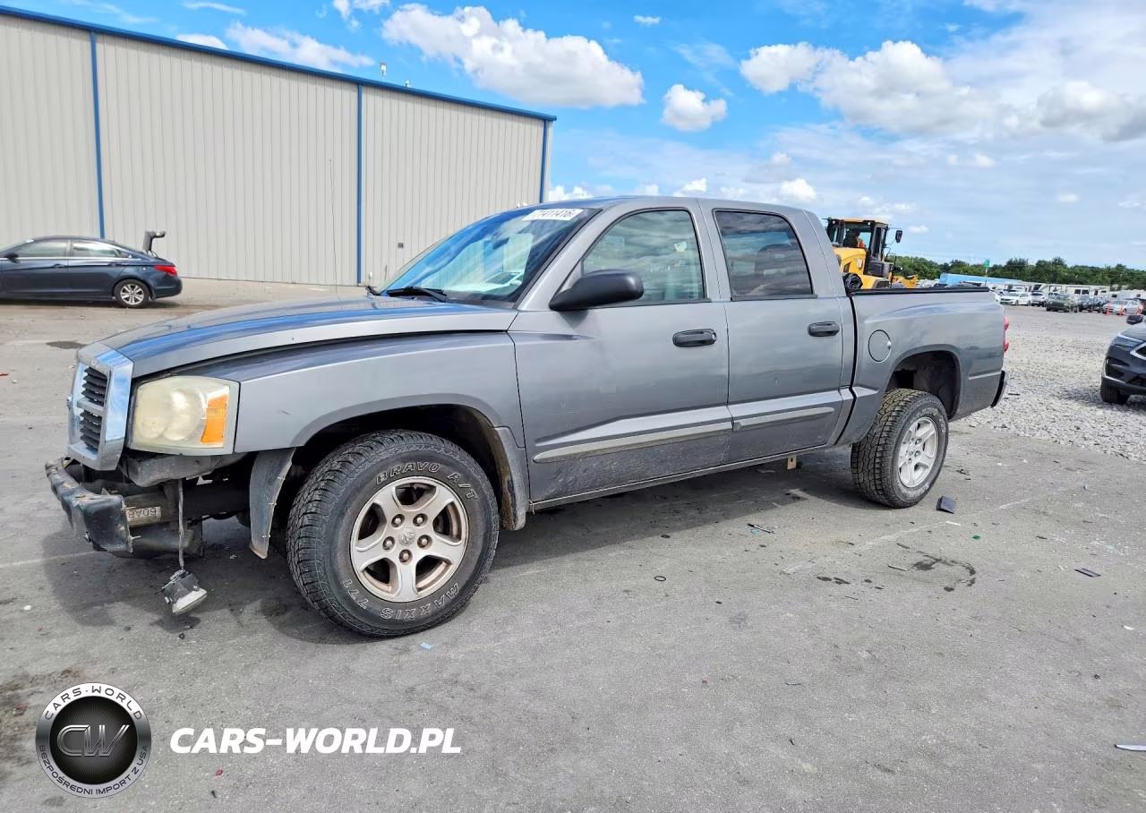 2005 Dodge Dakota Quad Slt VIN:1D7HE48N45S314117 - 1