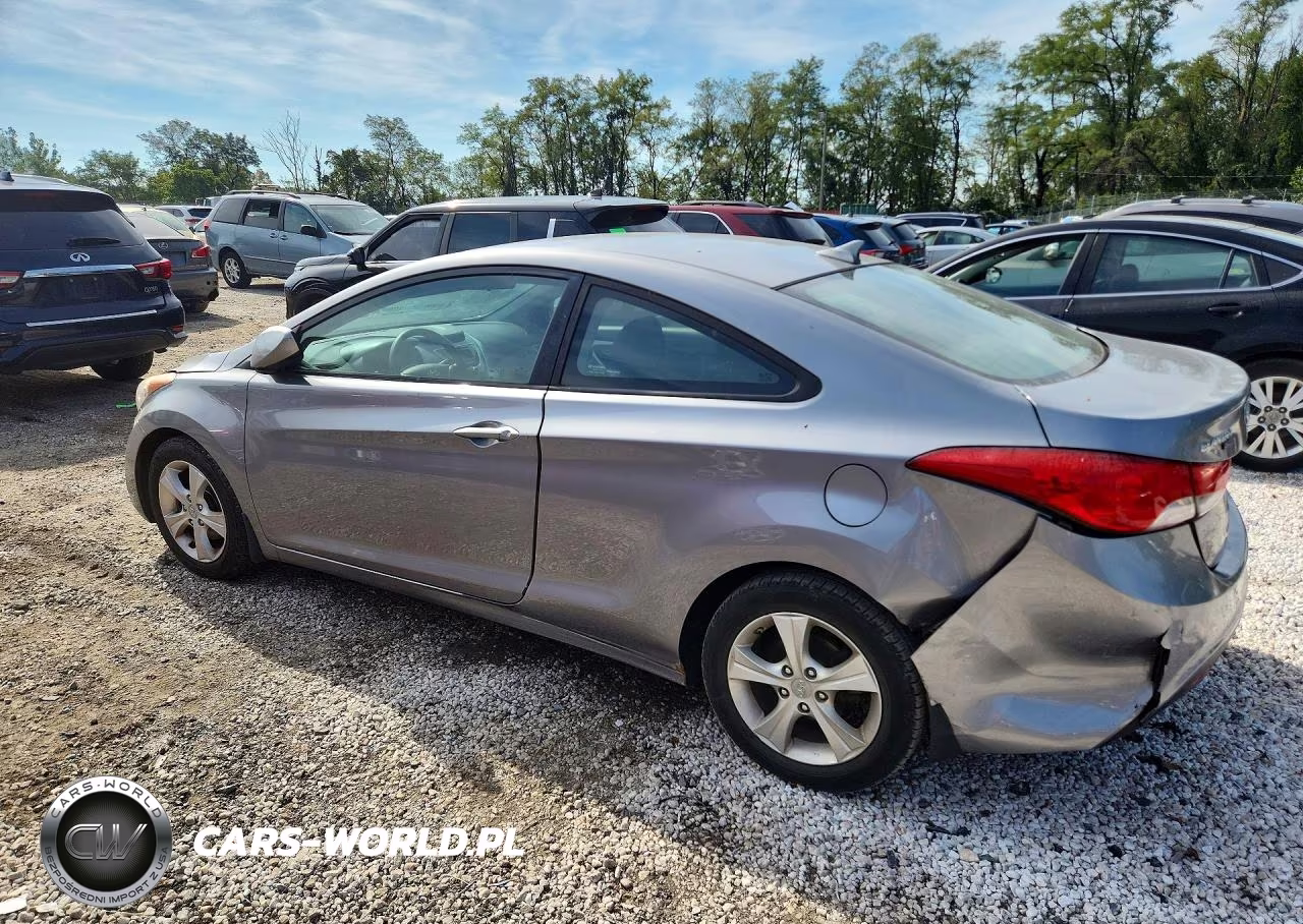2013 Hyundai Elantra Coupe Gs VIN:KMHDH6AE9DU016554 - 2