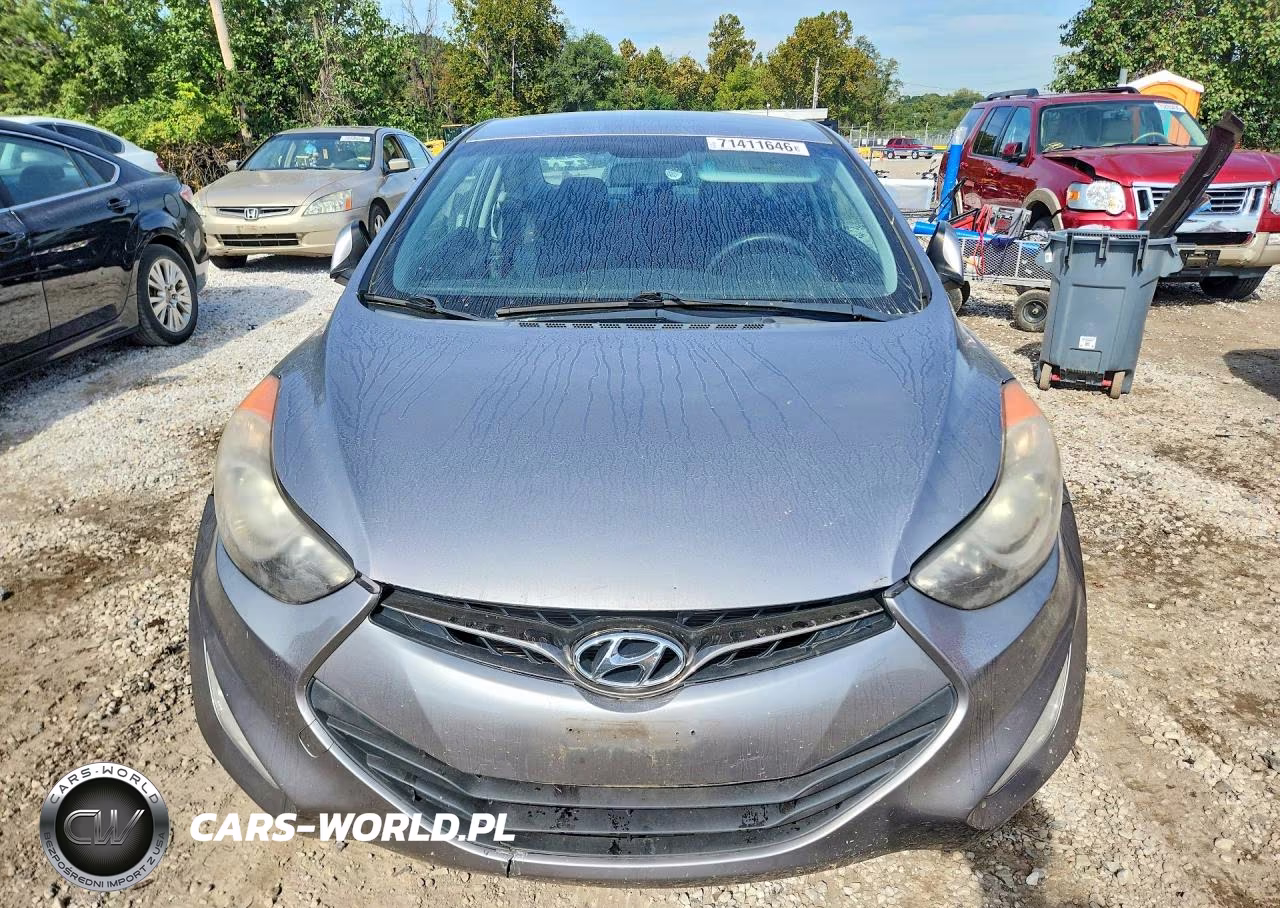 2013 Hyundai Elantra Coupe Gs VIN:KMHDH6AE9DU016554 - 5