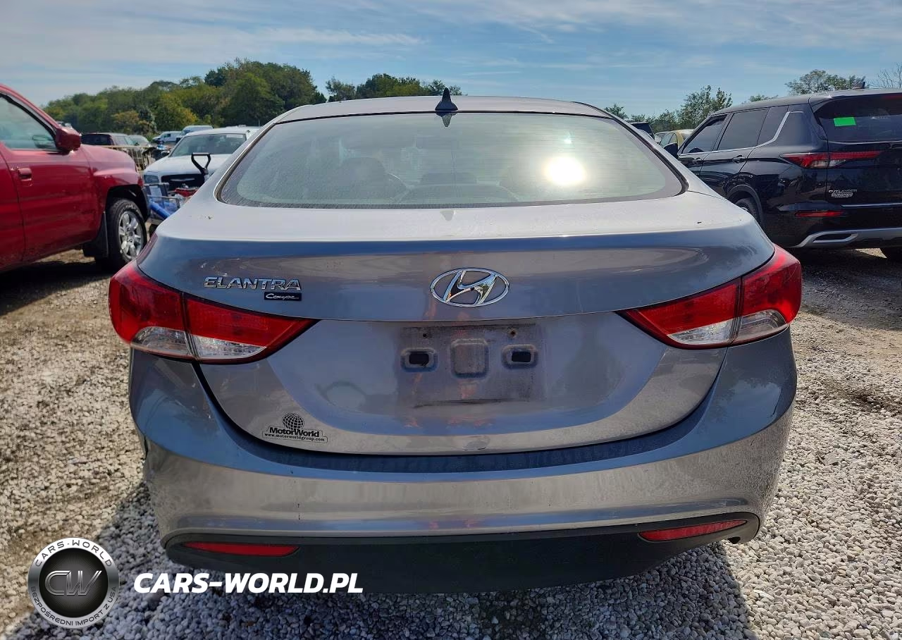 2013 Hyundai Elantra Coupe Gs VIN:KMHDH6AE9DU016554 - 6