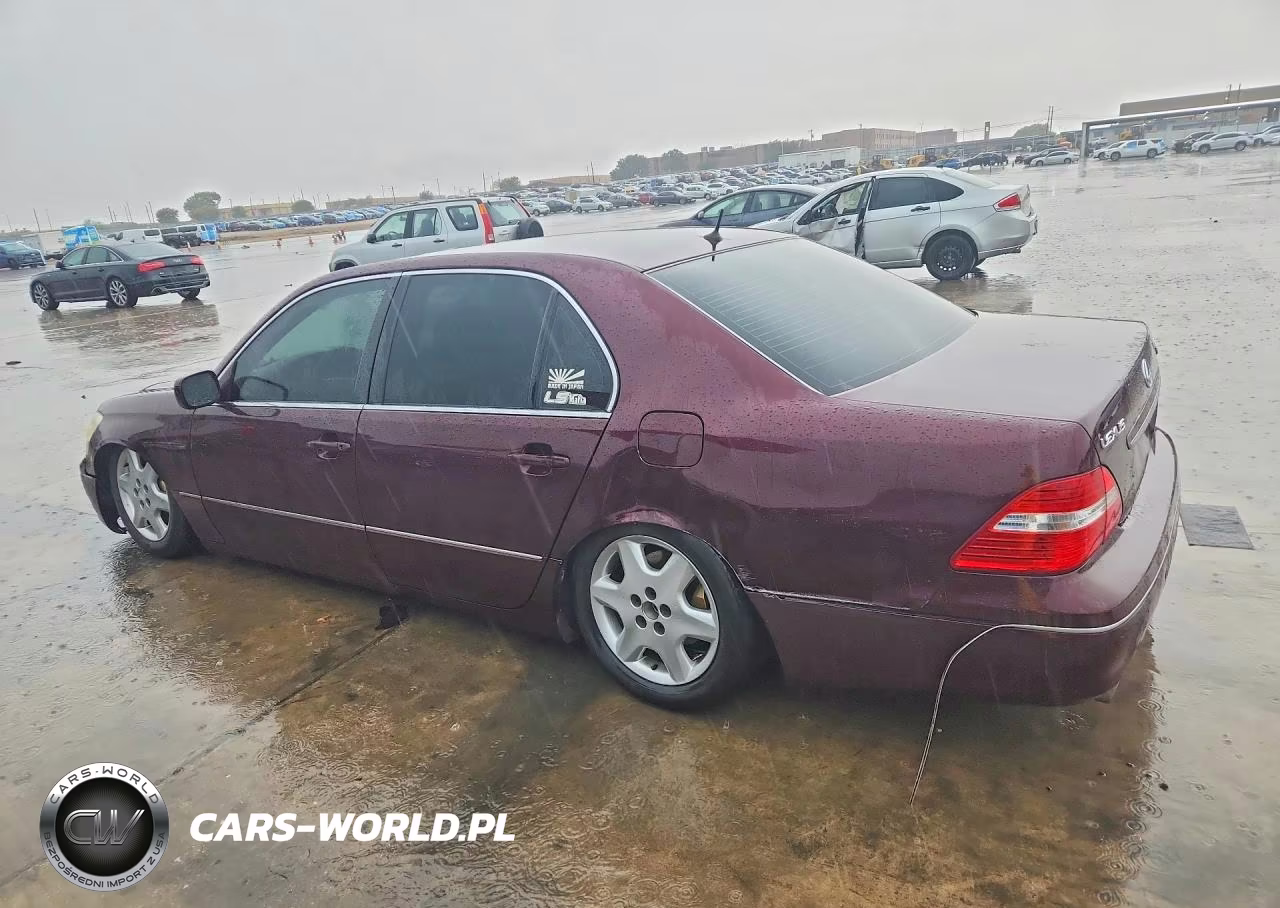 2004 Lexus Ls 430 VIN:JTHBN36F740142616 - 2