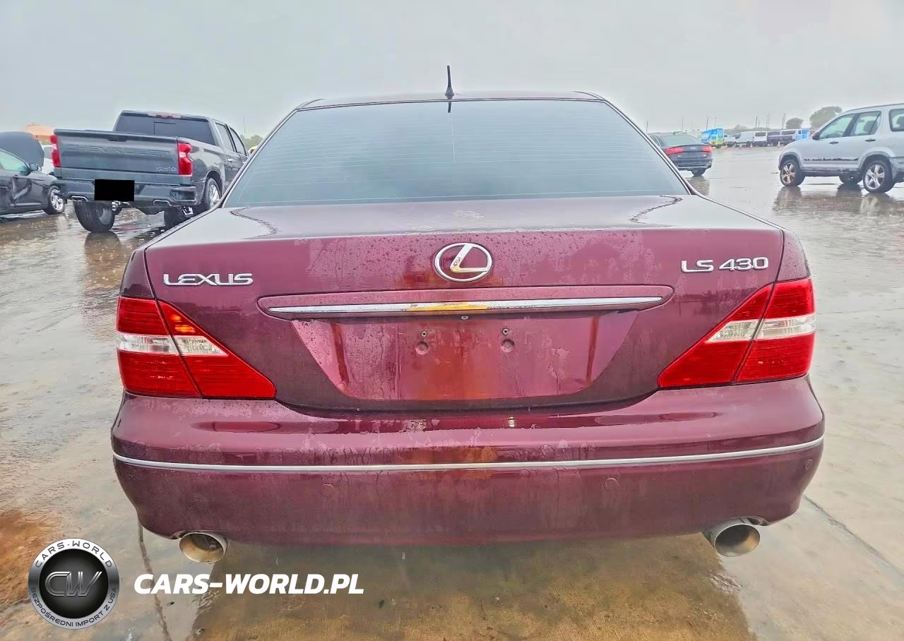 2004 Lexus Ls 430 VIN:JTHBN36F740142616 - 6
