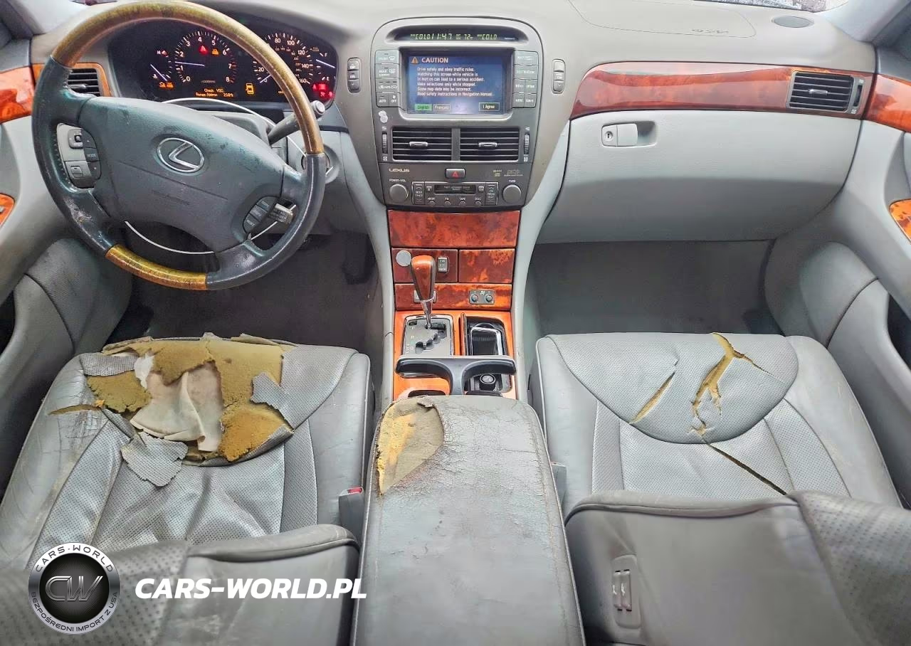 2004 Lexus Ls 430 VIN:JTHBN36F740142616 - 8