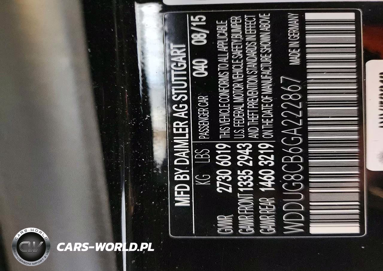 2016 Mercedes-Benz S 550 VIN:WDDUG8CB6GA222867 - 12