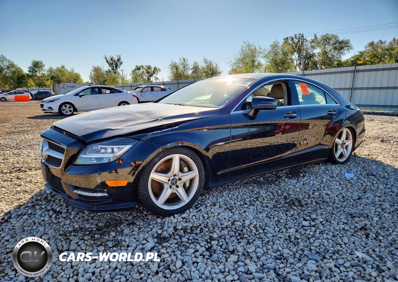 2012 Mercedes-Benz Cls 550 VIN:WDDLJ7DB7CA010723 - 1