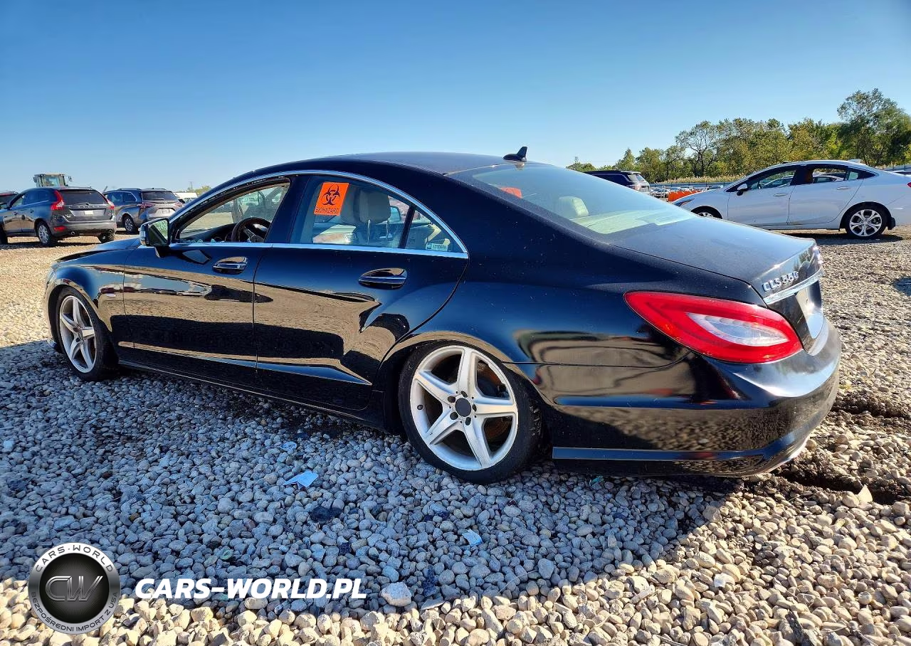 2012 Mercedes-Benz Cls 550 VIN:WDDLJ7DB7CA010723 - 2